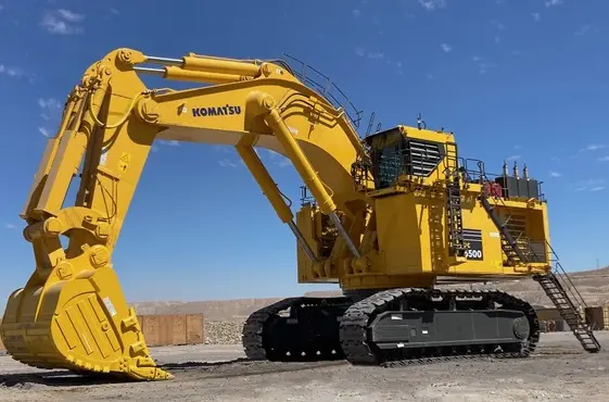 Komatsu PC5500 mining excavator available through global sourcing network
