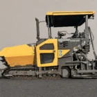 Used Volvo ABG P 7820 C tracked asphalt paver side view