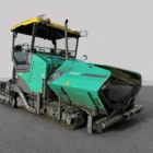 Voegele Super 2100-3i used tracked paver with AB 500-3 TV screed