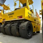 Sakai T2 compactor 2004 ref H-2055 with 12000 working hours and 11040 kg operating weight