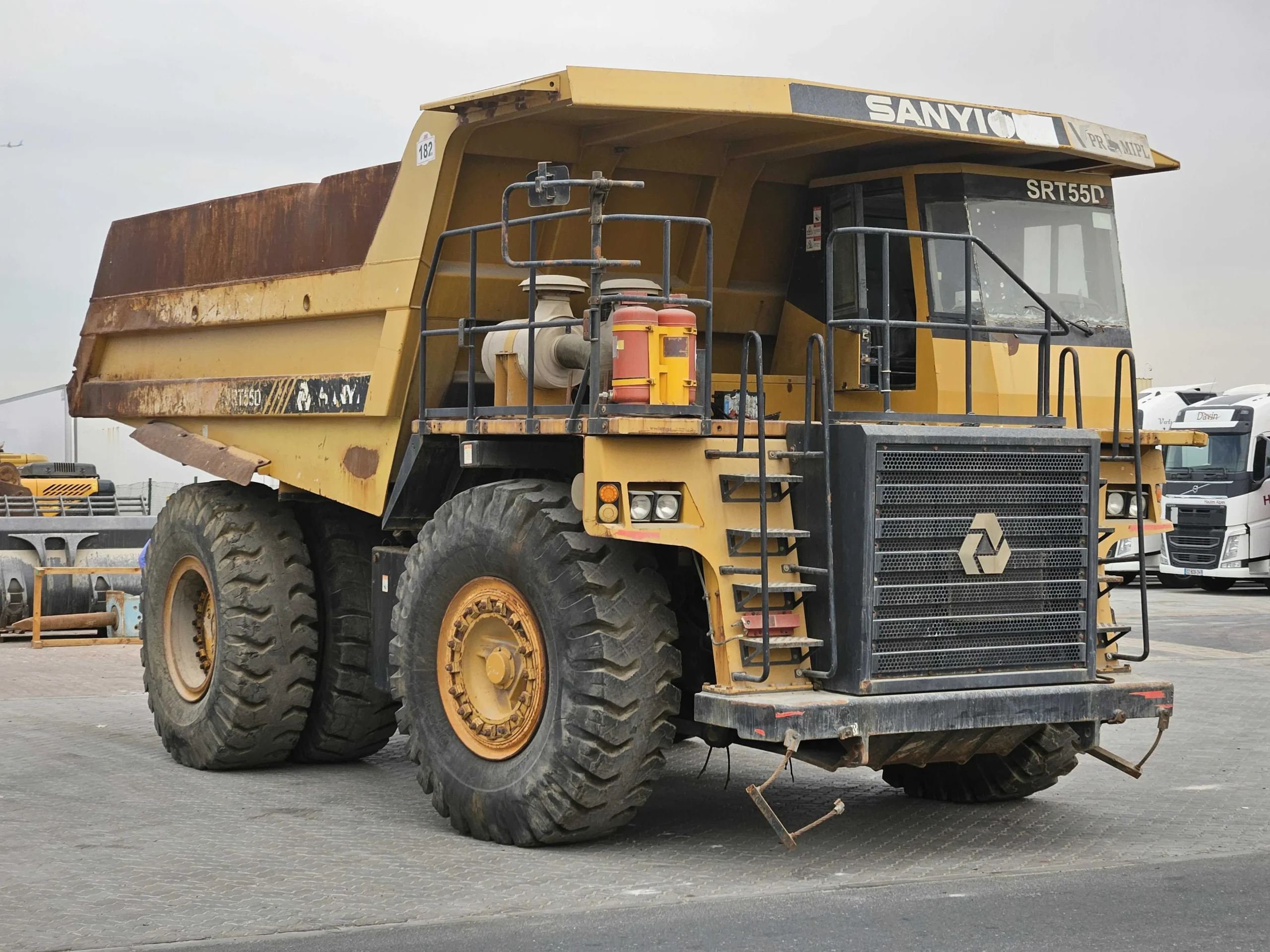Sany SRT55D Dump Truck 2018 Ref H-2057 Sany SRT55D dump truck 2018 ref H-2057 with 17000 working hours and 55000 kg operating weight