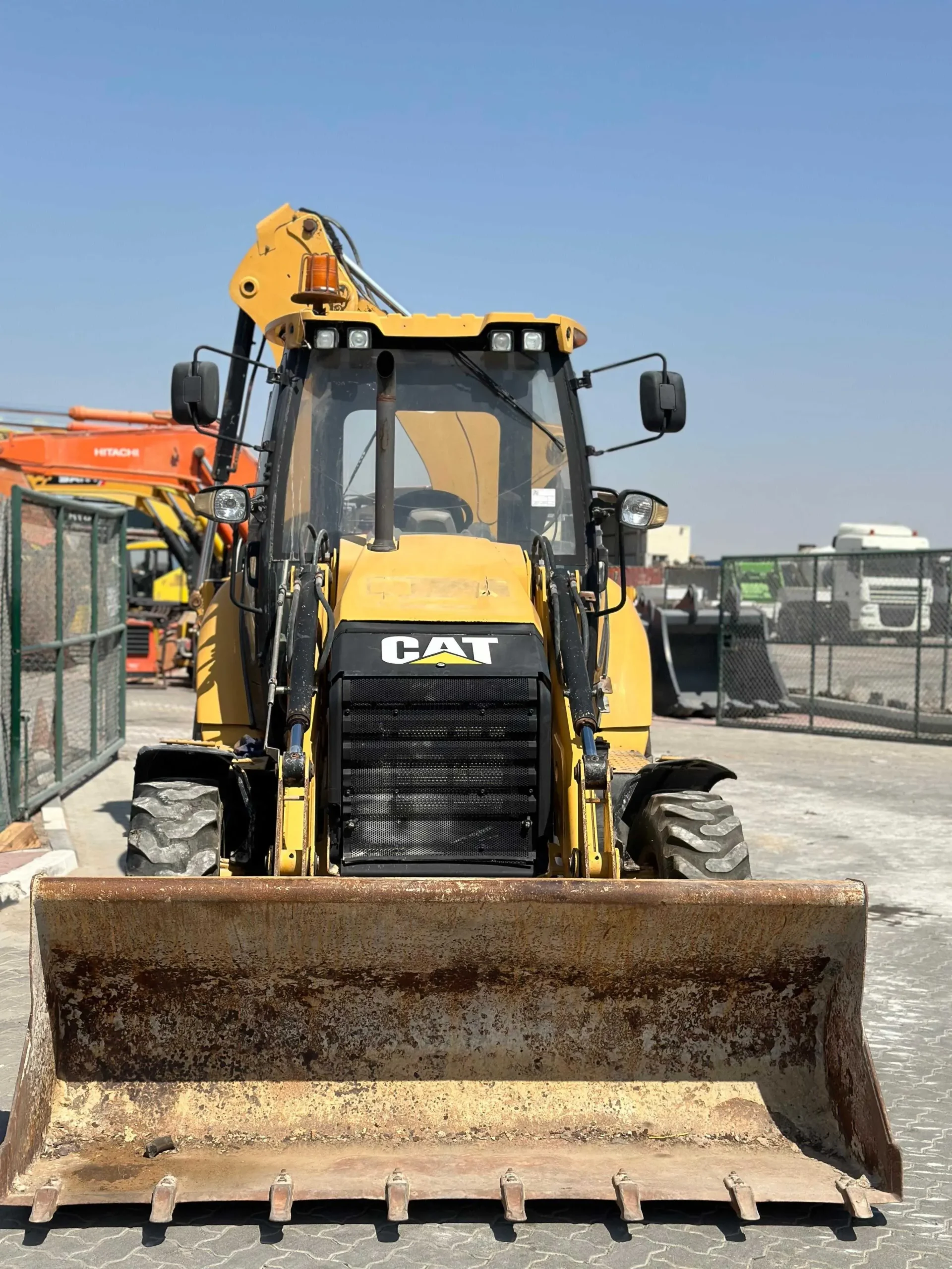 Caterpillar 428F Backhoe Loader 2013 Ref H-2043 Caterpillar 428F backhoe loader 2013 ref H-2043 with 12000 working hours and 8529 kg operating weight
