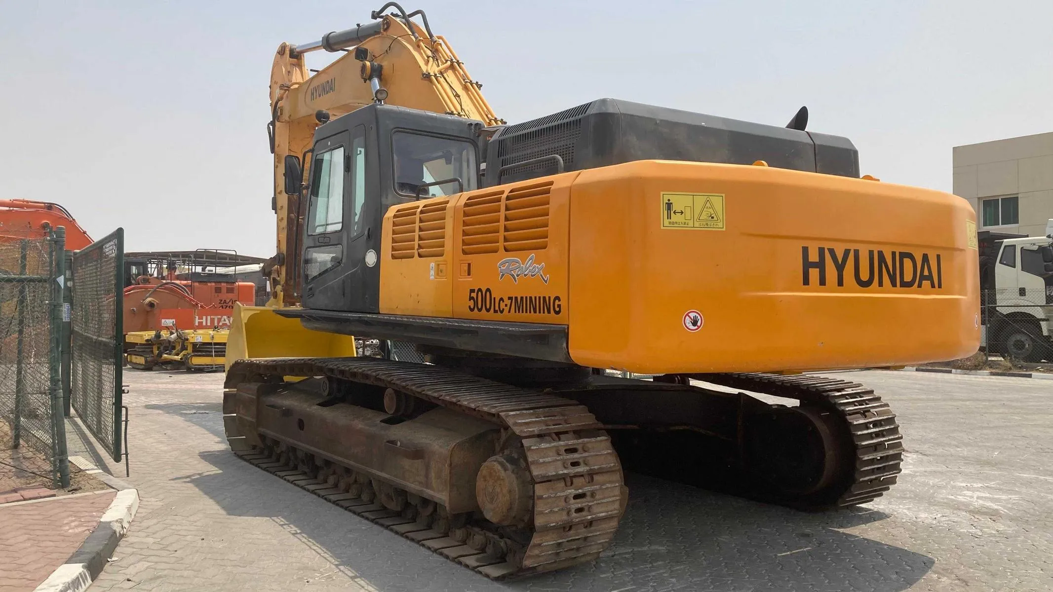 Hyundai R500LC-7 Crawler Excavator – 2017 – 8,500 h Hyundai R500LC-7 crawler excavator 8500h from 2017