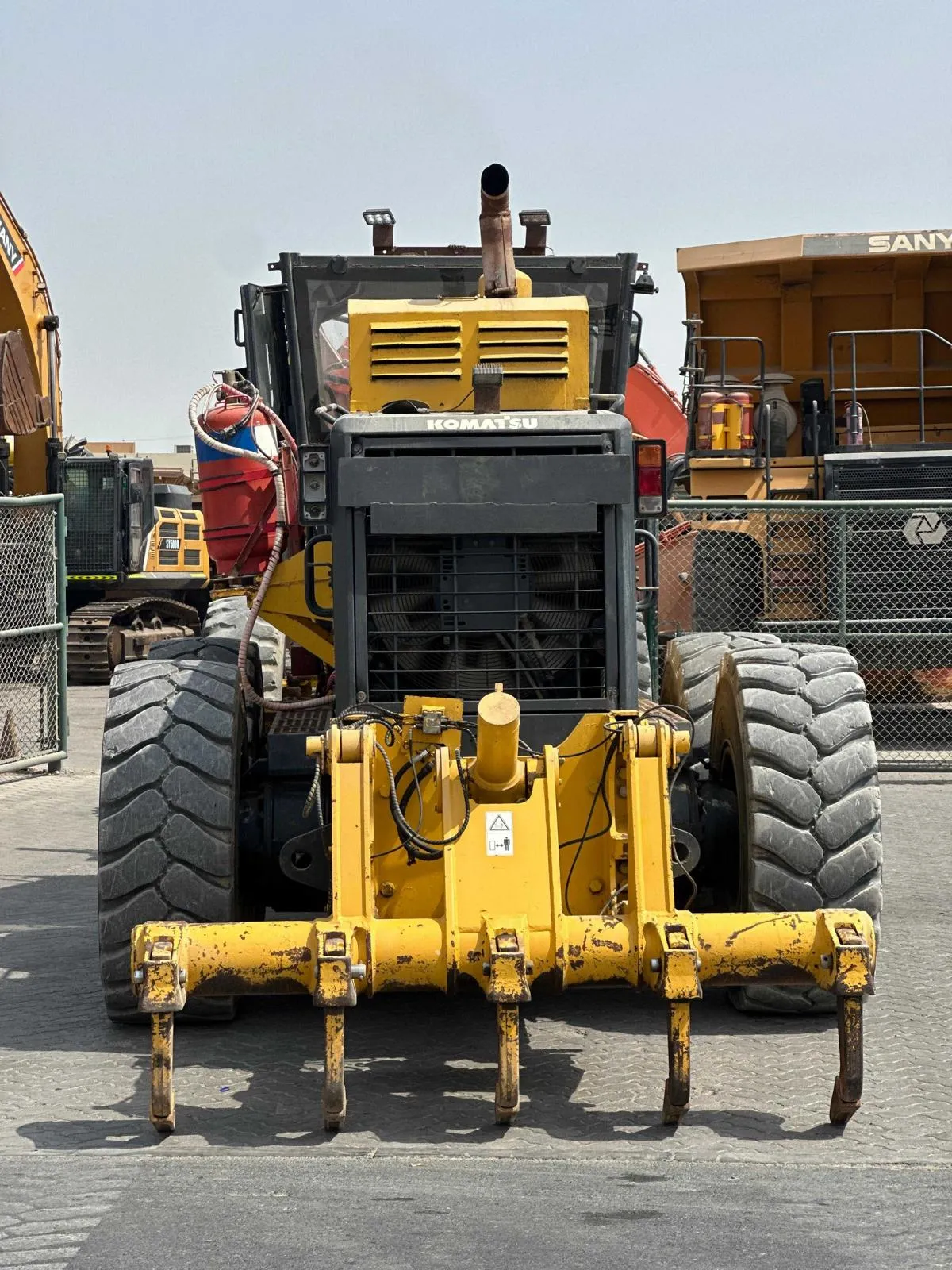 Komatsu GD705-5 Grader – 2014 – 12,800 h Komatsu GD705-5 grader 12800h from 2014