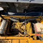 Caterpillar 320 EL excavator engine compartment