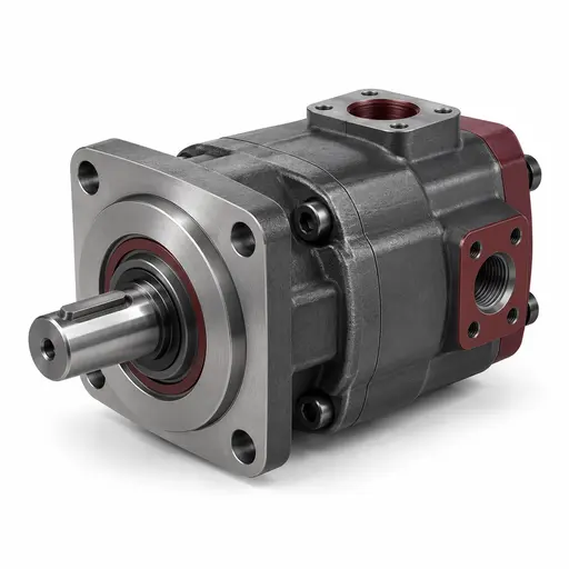 bucher apm external gear hydraulic motor — illustrative product image