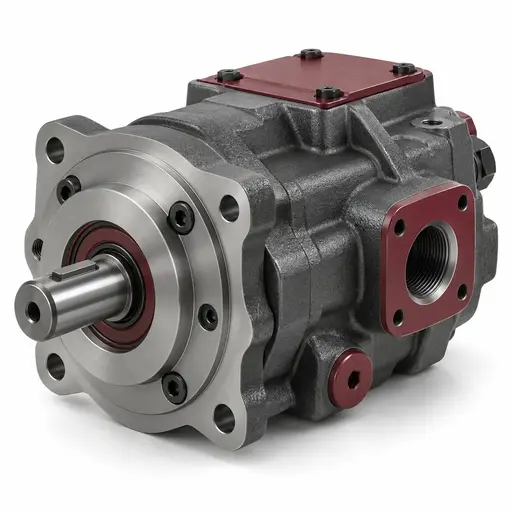 bucher qx internal gear hydraulic pump — illustrative product image