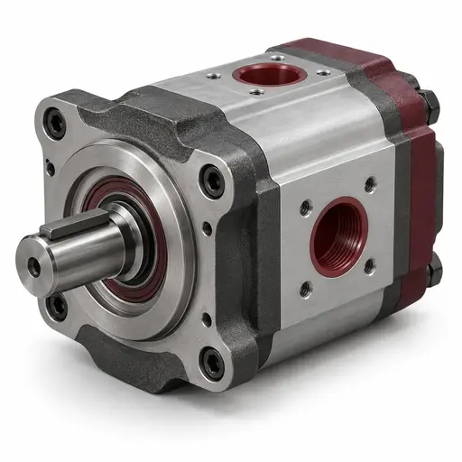 bucher wuxi series hydraulic gear pumps and motors — illustrative product image