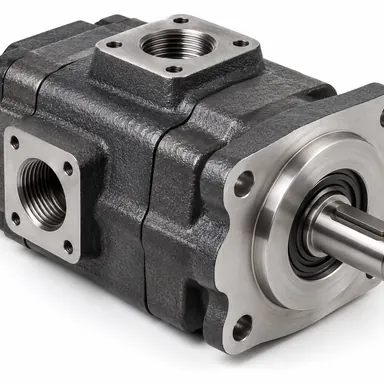 nachi iph internal — Original generic industrial internal gear pump visualization, no manufacturer branding