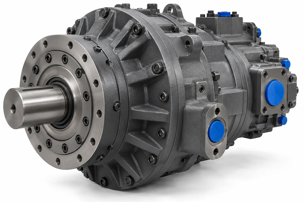 poclain mi high-power — Poclain MI hydraulic motor