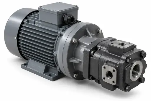 Yuken AML1 motor-pump unit